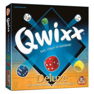 White goblin games qwixx deluxe dobbelspel (nederlands, 2 - 4 spelers, 15 minuten, vanaf 8 jaar)