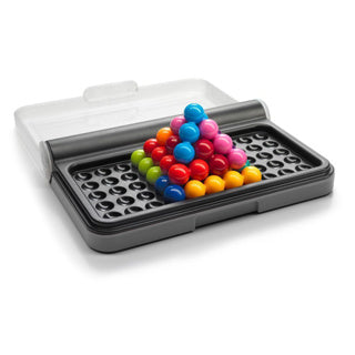 Smartgames iq puzzler pro - logisch denkspel reispuzzel - 120 opdrachten in 2d en 3d - educatief solospel voor kinderen en volwassenen - vanaf 6 jaar