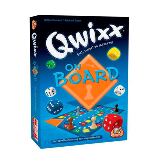 Chargez l'image dans la visionneuse de la galerie, White goblin games - qwixx on board - dobbelspel - 2 tot 4 spelers - variant van qwixx - vanaf 8 jaar - qwixx met een speelbord
