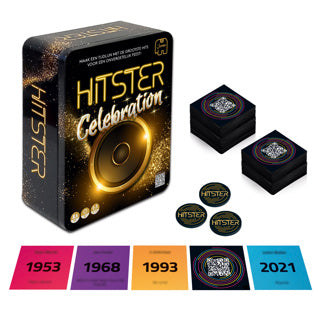 Jumbo - hitster - celebration - actiespel met muziek - vanaf 16 jaar - muziekspel - luxe editie