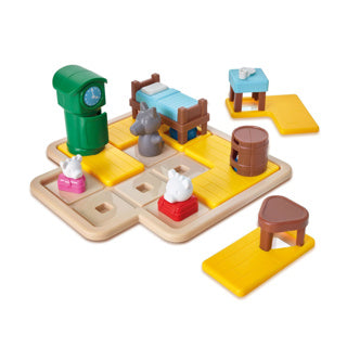 Smartgames spel de wolf en de 7 geitjes