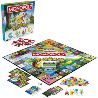 Monopoly pokémon editie - bordspel - gezelschapsspel