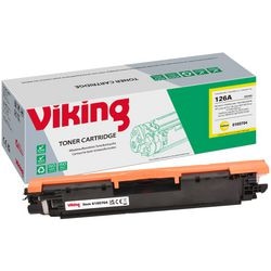 Tonercartridge compatible viking ce312a geel