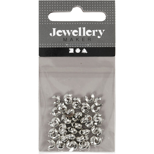 Creativ company https: www.cchobby.nl metalen-hoes-d-5-mm-verzilverd-50-stuk-1-doos