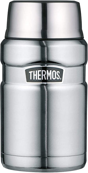 Thermos stainless king voedseldrager - 1,2l - stainless steel mat
