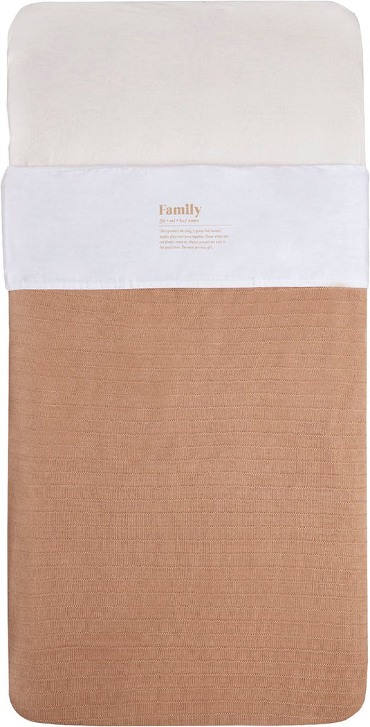 Jollein baby laken wieg 75x100cm - family