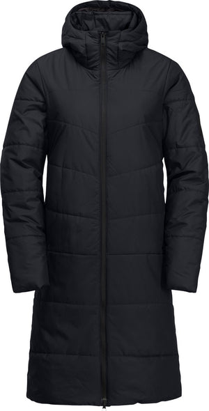 Jack wolfskin deutzer coat w dames outdoorjas - dark navy - maat l