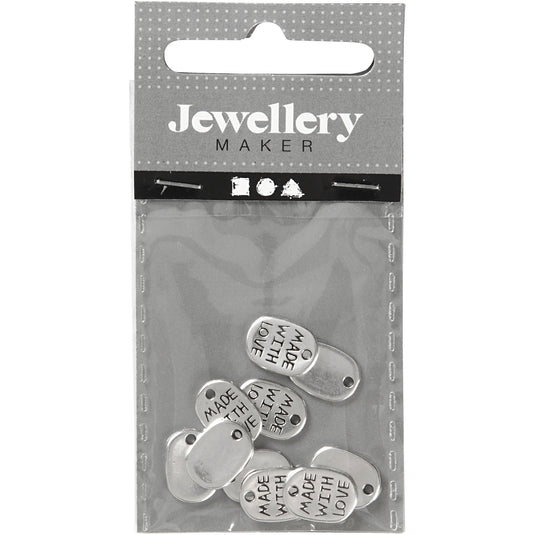 Https: www.cchobby.nl sieraden-hanger-l-12-mm-b-8-mm-gatgrootte-1-mm-verzilverd-10-stuk-1-doos