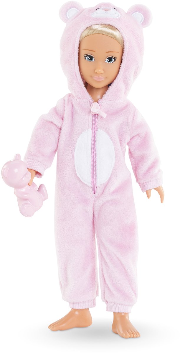 Afbeelding laden in galerijviewer, Corolle girls - modepop valentine pyjama party set
