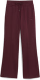 Puma her comfort high-waist straight pants fl op dames broek - ruby shimmer
