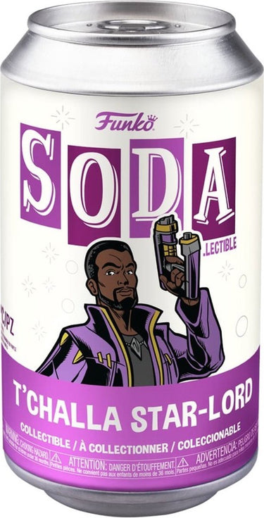 Funko starlord t'challa - soda - what if...? figuur