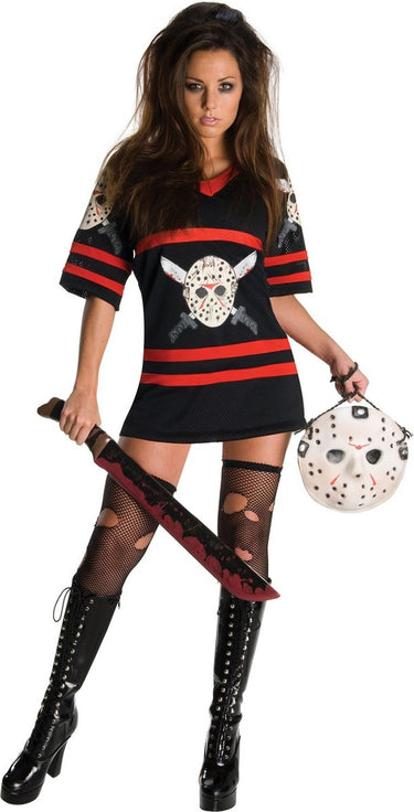Rubies - friday 13th jason killer deluxe dames (maat xs)