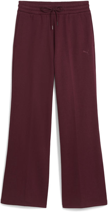 Puma her comfort high-waist straight pants fl op dames broek - ruby shimmer