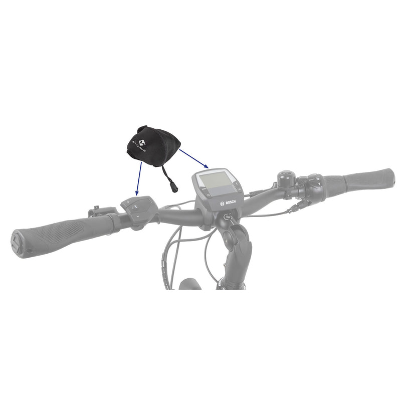 Afbeelding laden in galerijviewer, M-wave e-protect schutzabdeckung für displays, lenkerfernbedienung und sockel cockpit handlebar cover
