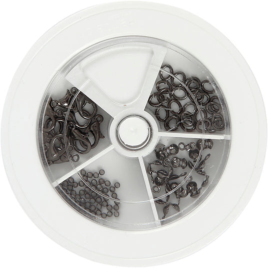 Creativ company sieraden starterset, donker metallic grijs, 1 set