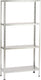 Avasco opbergrek stellingkast solid 50 gegalvaniseerd - 200 kg draagkracht - 150x75x30 cm