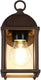 Trio mirande - wandlamp - roestkleur - excl. 1x e27 4 w - - buitenverlichting - ip23