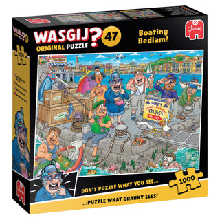 ギャラリービューアに画像をロードする, Wasgij original 47 legpuzzel - de boot in! - 1000st.
