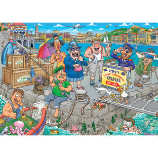 ギャラリービューアに画像をロードする, Wasgij original 47 legpuzzel - de boot in! - 1000st.
