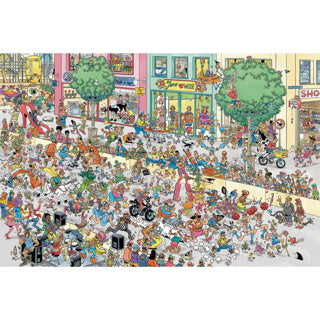 Afbeelding laden in galerijviewer, Jumbo puzzel jan van haasteren een naaldhak te hoog (1500)
