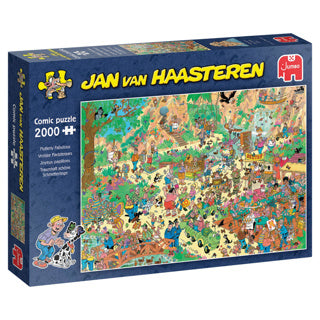 Jumbo jan van haasteren puzzel vrolijke fladderaars 2000 stukjes