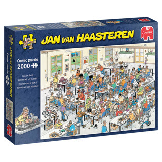 Afbeelding laden in galerijviewer, Jan van haasteren legpuzzel - kunnen wij het maken? - 2000st.

