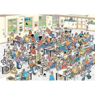 Afbeelding laden in galerijviewer, Jan van haasteren legpuzzel - kunnen wij het maken? - 2000st.
