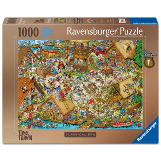Load image into Gallery viewer, Ravensburger puzzel time travel classical era 1000 stukjes | 2 stuks
