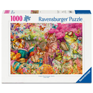Ravensburger puzzel boekenclub 1000 stukjes