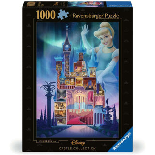 Ravensburger puzzel disney assepoester kasteel - 1000 stukjes.