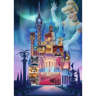 Ravensburger puzzel disney assepoester kasteel - 1000 stukjes.
