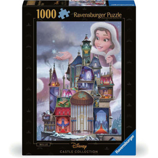 Afbeelding laden in galerijviewer, Ravensburger legpuzzel disney castles belle, 1000st.
