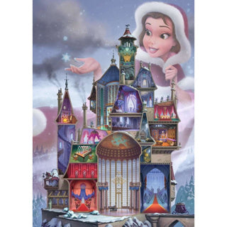 Afbeelding laden in galerijviewer, Ravensburger legpuzzel disney castles belle, 1000st.
