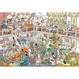 Jan van haasteren legpuzzel - de verbouwing, 3000st.