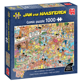 Afbeelding laden in galerijviewer, Jan van haasteren - op hete kolen - 1000 stukjes puzzel - legpuzzel
