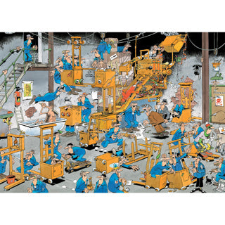 Afbeelding laden in galerijviewer, Jan van haasteren legpuzzel - oldtimers - karren maar! - 1000st.
