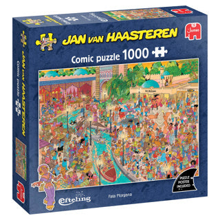 Afbeelding laden in galerijviewer, Jan van haasteren legpuzzel - efteling fata morgana - 1000st.
