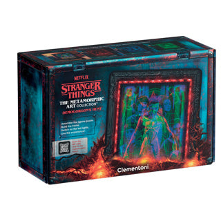 Clementoni - puzzel - stranger things - morphing collection - eleven - puzzel met rgb verlichting en morphing effect - 520 stukjes
