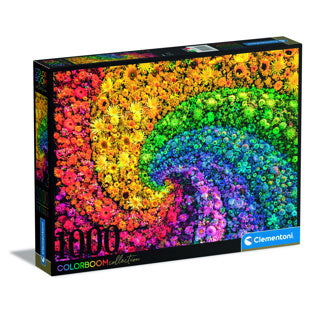 Load image into Gallery viewer, Clementoni puzzel flower colorboom 1000 stukjes | 2 stuks
