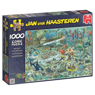 Load image into Gallery viewer, Jumbo puzzel jan van haasteren diepzee 1000 stukjes
