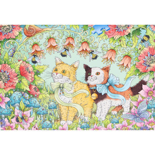 Load image into Gallery viewer, Ravensburger puzzel kattenvriendschap 1000 stukjes

