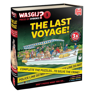 Chargez l'image dans la visionneuse de la galerie, Wasgij pieces of evidence - the last voyage – unieke 3-in-1 puzzel met mysterie
