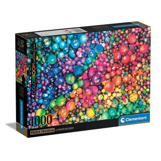 Load image into Gallery viewer, Clementoni puzzel 1000 stuks color marvelous mables | 2 stuks
