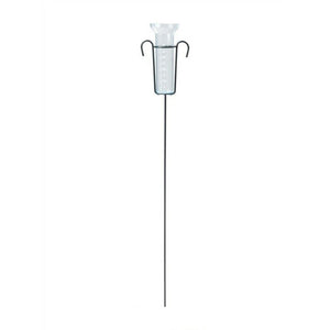 Regenmeter op metalen steel 80cm