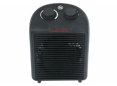 Abi ventilatorkachel 2000w zwart met 2 warmtestanden en koude lucht functie