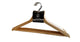 Kleerhangerset hout 6-delig