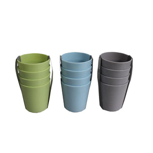 Beker kunststof 25cl ø7,5xh8,5cm set a 4 stuks