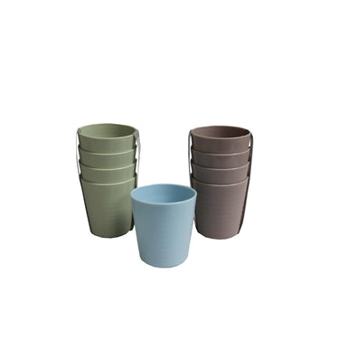 Beker kunststof 25cl ã˜7,5xh8,5cm set a 4 stuks