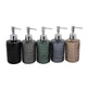 Zeepdispenser glas 330ml ø7,3xh18cm