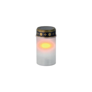 Graflicht led solar wit ø7xh20cm met grondsteker